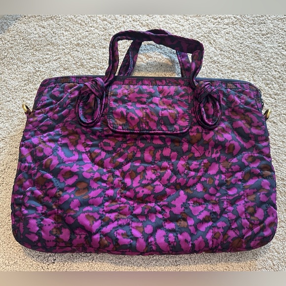 Marc by Marc Jacob’s Purple Navy Printed Laptop Bag - Picture 8 of 9